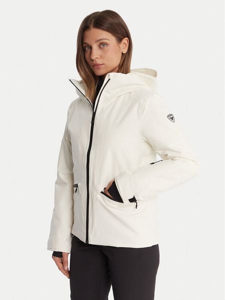 Rossignol Kurtka narciarska Rochrun RLOWJ04 Écru Regular Fit. Kurtki sportowe damskie Rossignol, na zimę, m, bez wzorów, z syntetyku, bez ramiączek, bez kaptura, narciarskie. Za 1,599.00 zł.