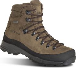 Buty trekkingowe Kayland Globo GTX. Brązowe trekkingi męskie Kayland, z gore-texu, przed kolano, bez zapięcia. Za 911.50 zł.