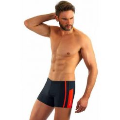 Kąpielówki męskie spodenki kąpielowe Sesto Senso Men's. Czarne kąpielówki męskie Sesto Senso, m, bez wzorów. Za 59.99 zł.