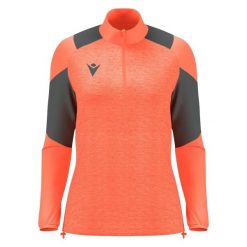 Damski top treningowy Macron Chantico. Brązowe topy damskie Macron, bez wzorów, sportowe, bez kołnierzyka, bez ramiączek. Za 240.00 zł.