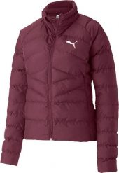 Puma Kurtka damska Puma Warmcell Lightweight burgundowa 582225 18 : Rozmiar - XS. Czerwone kurtki sportowe damskie Puma, xs, bez wzorów, bez ramiączek, bez kaptura. Za 382.07 zł.