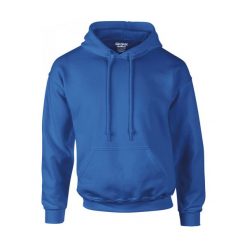 Sweatshirt Bluza z kapturem Gildan Dryblend ®. Niebieskie bluzy damskie GILDAN, l, bez wzorów, z bawełny, klasyczne, bez ramiączek, z kapturem. Za 119.95 zł.