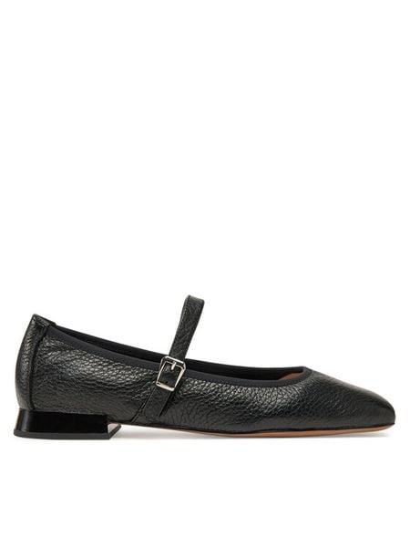 Caprice Baleriny 9-22100-44 Czarny. Czarne balerinki damskie Caprice, bez wzorów, ze skóry, bez obcasa, bez zapięcia. Za 233.99 zł.
