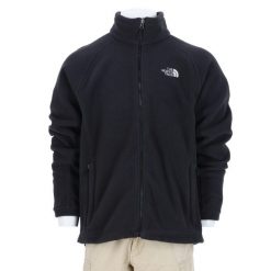 Second life - Kurtka polarowa męska The North Face czarna - Jak nowy. Czarne kurtki męskie The North Face, l, bez wzorów, z polaru, sportowe, bez kaptura. Za 170.36 zł.