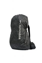 Pokrowiec na plecak Reflective L CNK50PJ010. Czarne plecaki męskie NATUREHIKE, bez wzorów, z materiału. Za 79.99 zł.