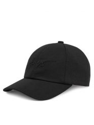 HUGO Czapka z daszkiem Ally-J 50519265 Czarny. Czarne czapki damskie Hugo, bez wzorów, z bawełny. Za 129.99 zł.