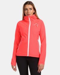 Damska polarowa bluza z kapturem Kilpi FRENSIS-W. Czerwone bluzy damskie Kilpi, bez wzorów, z materiału, sportowe, bez ramiączek, z kapturem. Za 370.41 zł.