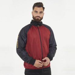 Kurtka sportowa z kapturem AUSTIN oversize. Czarne kurtki sportowe męskie Legea, xl, z aplikacjami, z materiału, z kapturem, do biegania. Za 88.00 zł.