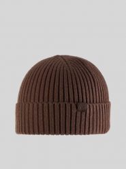 4F Czapka zimowa męska - brązowa Uniwersalny. Brązowe czapki męskie 4F, na zimę, bez wzorów, z dzianiny. Za 49.99 zł.