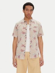 Quiksilver Koszula Apero Classic EQYWT04605 Beżowy. Brązowe koszule męskie Quiksilver, m, bez wzorów, z bawełny, bez kołnierzyka, bez ramiączek. Za 129.99 zł.