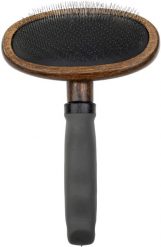 Barry King Ekskluzywna szczotka pudlówka, dla zwierząt, drewno bukowe, stal, tworzywo TPR, wym. 12,6x18,7cm. Golarki i trymery Barry King. Za 45.88 zł.