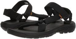 Teva Sandały męskie Hurricane XLT2 czarne r. 40.5 (1019234 BLK). Czarne sandały męskie Teva, bez wzorów, sportowe, bez zapięcia. Za 264.75 zł.