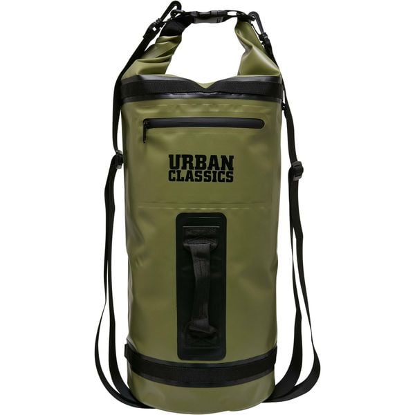 Plecak Urban Classics Adventure Dry. Zielone plecaki damskie Urban Classics, bez wzorów. Za 214.00 zł.