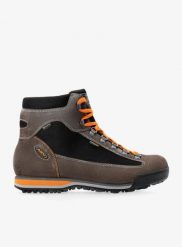 Buty trekkingowe męskie AKU Slope Micro GTX. Brązowe trekkingi męskie Aku, na jesień, z gore-texu, przed kolano, bez zapięcia. Za 703.99 zł.