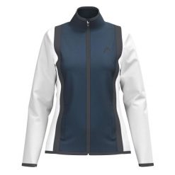 Kurtka damska Head Club 25. Niebieskie kurtki sportowe damskie Head, xs, bez wzorów, bez ramiączek, bez kaptura, tenisowe. W wyprzedaży za 270.00 zł.