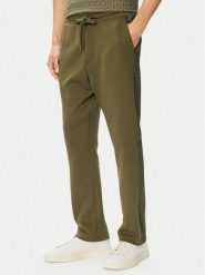 MICHAEL Michael Kors Spodnie dresowe CF552Q65MF Khaki Regular Fit. Brązowe spodnie sportowe męskie MICHAEL Michael Kors, m, bez wzorów, z bawełny. Za 789.99 zł.