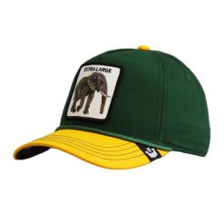 Czapka z daszkiem Goorin Bros. Extra Large Elephant Green 101-1328. Zielone czapki damskie Goorin Bros, bez wzorów, sportowe. Za 159.00 zł.