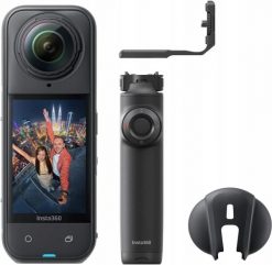 Kamera Insta360 Insta360 X5 Pack Vlog Kamera 8K 360 Niewidoczny Kij Bateria 3h Zestaw. Kamery sportowe INSTA360. Za 3,209.00 zł.