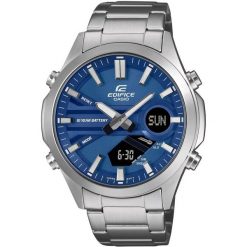 Zegarek Męski Casio EFV-C120D-2AEF. Niebieskie zegarki męskie Casio, bez wzorów. Za 480.75 zł.