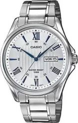 Zegarek Casio Zegarek Casio MTP-1384D-7A2VEF męski. Zegarki męskie Casio, bez wzorów. Za 388.01 zł.