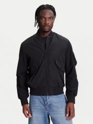 United Colors Of Benetton Kurtka bomber 2ZPSUN06G Czarny Regular Fit. Czarne kurtki męskie United Colors Of Benetton, m, bez wzorów, z syntetyku, bez kaptura. Za 379.99 zł.
