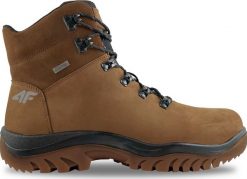 Buty trekkingowe męskie 4f H4Z21-OBMH255 brązowe r. 45. Brązowe trekkingi męskie 4F, bez zapięcia. Za 345.00 zł.