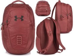 Plecak turystyczny UNDER ARMOUR GAMEDAY 2.0. Czerwone plecaki męskie Under Armour, bez wzorów, z meshu, sportowe. Za 169.00 zł.