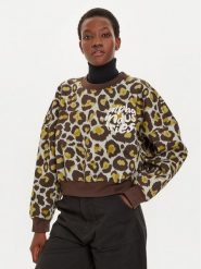 Alpha Industries Bluza 148030C Brązowy Regular Fit. Brązowe bluzy damskie Alpha Industries, s, bez wzorów, z bawełny, bez ramiączek, bez kaptura. Za 239.99 zł.