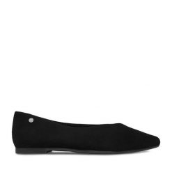 Baleriny Lasocki. Czarne balerinki damskie Lasocki, bez wzorów, bez obcasa, bez zapięcia. Za 169.99 zł.