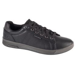 Buty sportowe Sneakersy męskie, Cavell - Hensley. Czarne buty sportowe męskie Skechers, bez wzorów, bez zapięcia, trekkingowe. Za 249.99 zł.