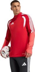 Bluza męska adidas Tiro 26 Competition Training Top czerwona KA7559 XL. Czerwone bluzy męskie Adidas, m, bez wzorów, bez ramiączek, bez kaptura. Za 204.11 zł.