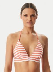 Calvin Klein Swimwear Góra od bikini LV00Q61225 Kolorowy. Bikini Calvin Klein Swimwear, bez wzorów, z syntetyku. Za 229.99 zł.