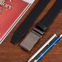 Pasek skórzany BELTIMORE r.105-120 cm A20 czarny. Czarne paski męskie ze skóry, wizytowe. Za 64.90 zł.