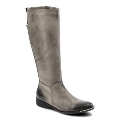 Beżowe Kozaki Chebello Damskie Skórzane Obuwie. Brązowe kozaki damskie CheBello, na zimę, bez wzorów, ze skóry, bez obcasa, na obcasie, bez zapięcia. Za 339.00 zł.