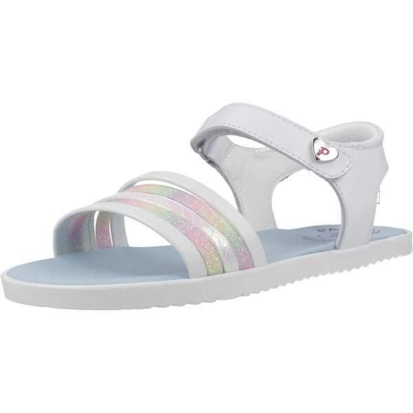 Sandały PABLOSKY 452500P Biały. Białe buty zimowe męskie Pablosky, bez wzorów, ze skóry, bez obcasa, bez zapięcia. Za 200.99 zł.