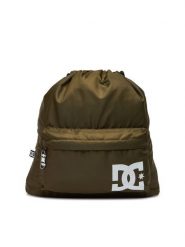 DC Worek DCI-P-004-07 Khaki. Brązowe plecaki damskie DC, bez wzorów, z materiału, bez dodatków. Za 99.99 zł.