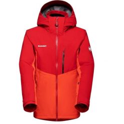 Kurtka narciarska męska Mammut Stoney HS Thermo. Czerwone kurtki sportowe męskie Mammut, m, bez wzorów, z poliesteru, bez kaptura, narciarskie. Za 1,822.70 zł.