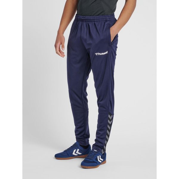 Spodnie do biegania Hummel hmlAUTHENTIC Poly. Niebieskie spodnie sportowe męskie Hummel, m, bez wzorów, do biegania. W wyprzedaży za 153.00 zł.