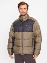 Columbia Kurtka zimowa Pike Lake™ II Jacket Khaki Regular Fit. Brązowe kurtki męskie Columbia, na zimę, m, bez wzorów, z syntetyku, bez kaptura. Za 429.99 zł.