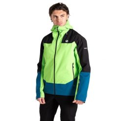 Męska Kurtka Wodoodporna Roving II. Niebieskie kurtki męskie Dare 2B, m, bez wzorów, z materiału, z kapturem. Za 287.99 zł.