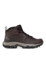 Columbia Trekkingi Newton Ridge Plus II Waterproof BM3970 Brązowy. Brązowe botki męskie Columbia, bez wzorów, ze skóry, bez obcasa, bez zapięcia. Za 315.99 zł.