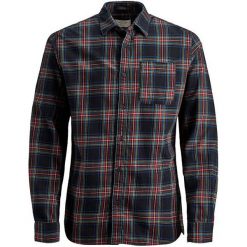 Jack&Jones Koszula męska Jorlegacy Shirt Org Fiery Red Slim (rozmiar S). Czerwone koszule męskie Jack&Jones, m, bez wzorów, bez kołnierzyka, bez ramiączek. W wyprzedaży za 101.00 zł.