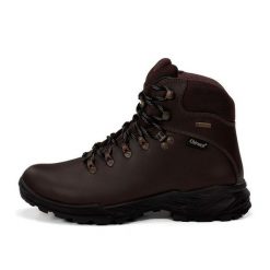 Buty trekkingowe Chiruca Galicia 02 Goret-Tex. Brązowe trekkingi męskie Chiruca, z gore-texu, bez zapięcia. Za 751.00 zł.