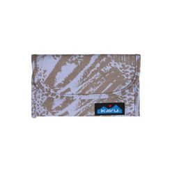 Portfel Kavu Big Spender - beach doodle. Fioletowe portfele męskie KAVU, bez wzorów. Za 98.99 zł.