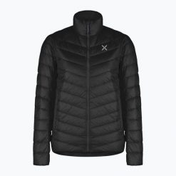 Kurtka damska Montura Breeze Duvet. Czarne kurtki sportowe damskie MONTURA, na zimę, bez wzorów, bez ramiączek, bez kaptura, narciarskie. Za 809.99 zł.