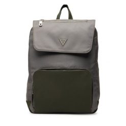 Plecak Guess. Szare plecaki męskie Guess, z aplikacjami. Za 639.99 zł.