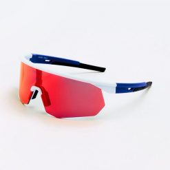 Okulary przeciwsłoneczne do biegania i na rower, kategoria 3. Białe okulary przeciwsłoneczne damskie ROCHEBRIN. W wyprzedaży za 272.00 zł.