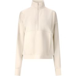 Kobieca bluza półzipowana Athlecia Jillnana. Szare bluzy damskie Athlecia, bez wzorów, bez ramiączek, bez kaptura. Za 274.00 zł.