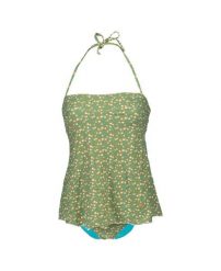 Strój kąpielowy damski bikini tankini Arena Tankini. Zielone stroje kąpielowe damskie ARENA, s, bez wzorów, z materiału. Za 171.98 zł.
