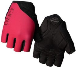 Rękawiczki damskie GIRO JAG'ETTE krótki palec raspberry / dark cherry roz. S (obwód dłoni 178-203 mm / dł. dłoni 175-180 mm) (NEW 2024). Czerwone rękawiczki damskie Giro, bez wzorów. Za 107.75 zł.